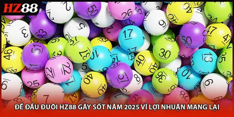 Đề Đầu Đuôi HZ88 Gây Sốt Năm 2025 Vì Lợi Nhuận Mang Lại